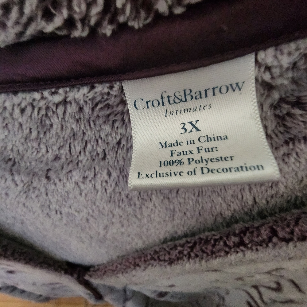 Fleece bathrobe - Picture 3 of 3